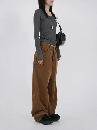 A-in Stitch Corduroy Pants