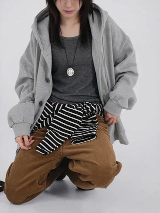 A-in Stitch Corduroy Pants