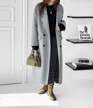 Hesa Oversized Double Long Coat