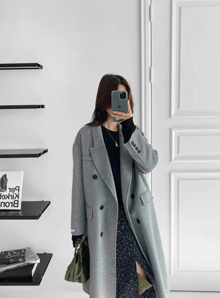 Hesa Oversized Double Long Coat