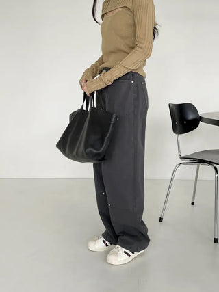 Kia Cotton Rivet Work Pants