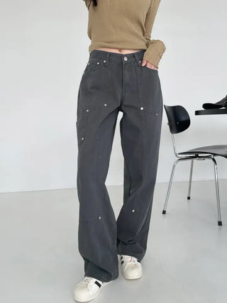 Kia Cotton Rivet Work Pants