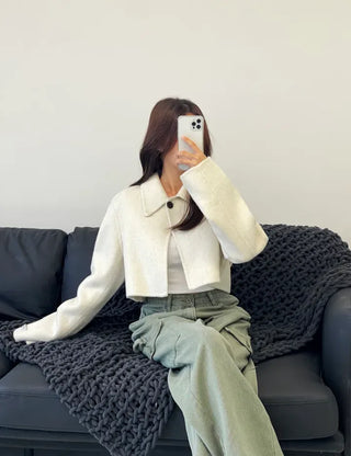 Kerin One-Button Single Short Jacket