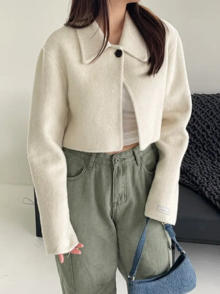 Kerin One-Button Single Short Jacket