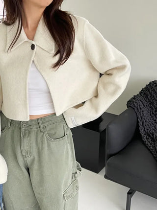 Kerin One-Button Single Short Jacket