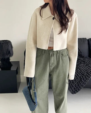 Kerin One-Button Single Short Jacket