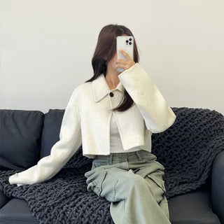 Kerin One-Button Single Short Jacket