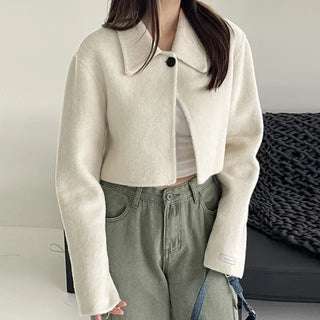 Kerin One-Button Single Short Jacket