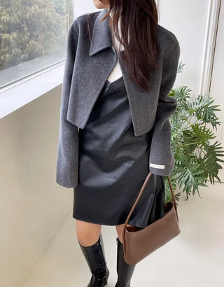 Kerin One-Button Single Short Jacket