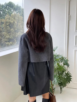 Kerin One-Button Single Short Jacket