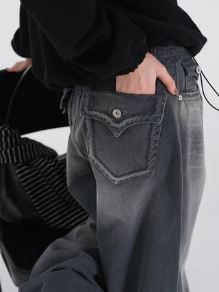 Creedy Wide Hidden Pocket Cotton Pants