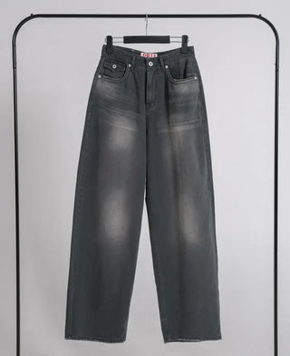 Creedy Wide Hidden Pocket Cotton Pants