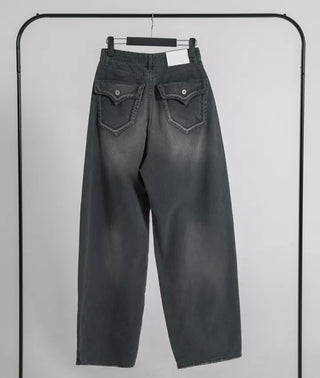 Creedy Wide Hidden Pocket Cotton Pants