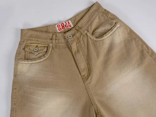 Creedy Wide Hidden Pocket Cotton Pants