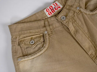 Creedy Wide Hidden Pocket Cotton Pants
