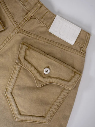 Creedy Wide Hidden Pocket Cotton Pants