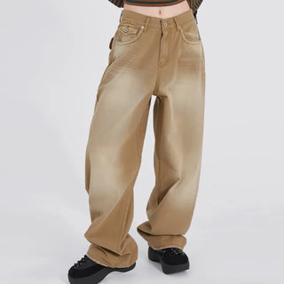 Creedy Wide Hidden Pocket Cotton Pants