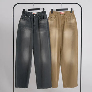 Creedy Wide Hidden Pocket Cotton Pants