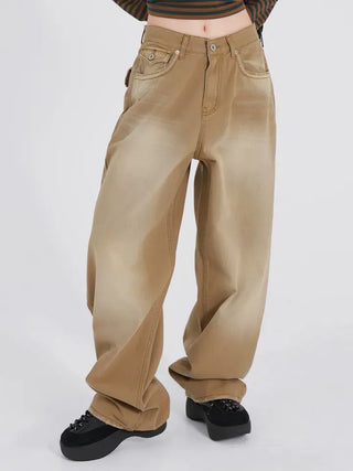Creedy Wide Hidden Pocket Cotton Pants