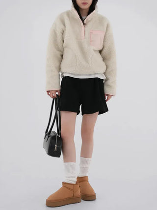 Mille Corduroy Pintuck Shorts