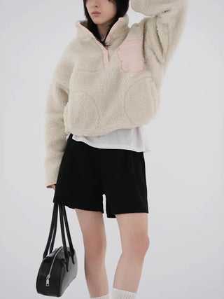 Mille Corduroy Pintuck Shorts