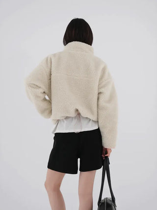 Mille Corduroy Pintuck Shorts