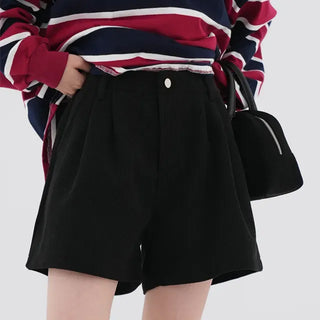 Mille Corduroy Pintuck Shorts