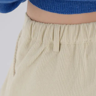 Mille Corduroy Pintuck Shorts