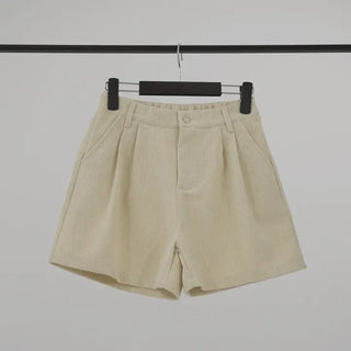 Mille Corduroy Pintuck Shorts