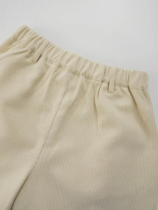 Mille Corduroy Pintuck Shorts