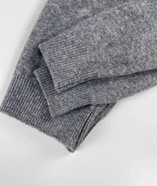 Bonnie off-shoulder long-sleeve knit