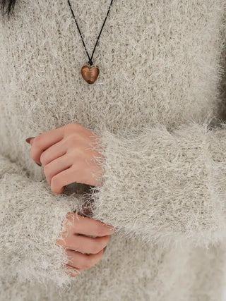 Cornell Alpaca One-Shoulder Knit