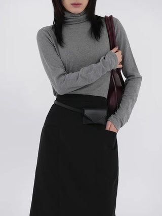 Bien Angora Turtleneck