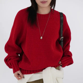 Clad Round Knit