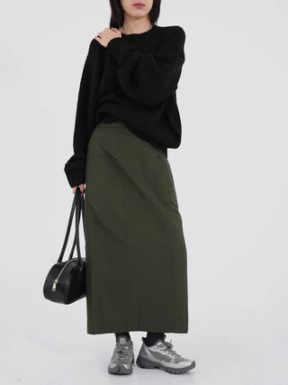 Clad Round Knit