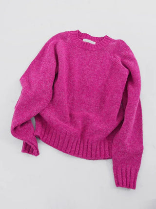 Clad Round Knit
