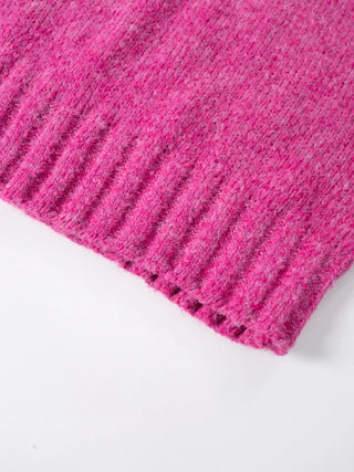 Clad Round Knit