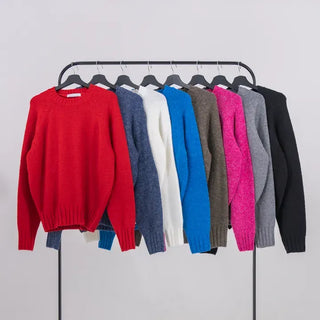 Clad Round Knit