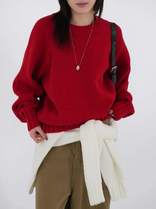 Clad Round Knit