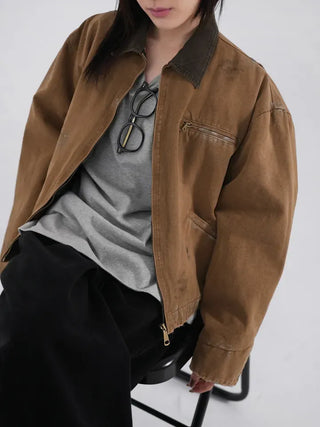 Jenne Fleece Vintage Work Jacket