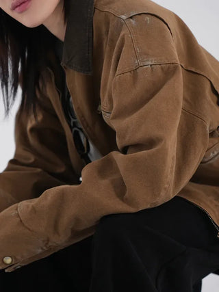 Jenne Fleece Vintage Work Jacket