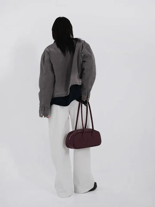 Tian Pintuck Wide Cotton Pants
