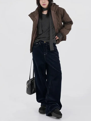 Tero V-neck Striped Long Sleeve & Tie
