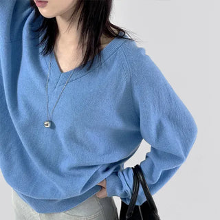 Dana Raglan V-neck Knit
