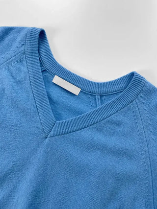 Dana Raglan V-neck Knit
