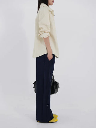 Tony Cotton Wide Strap Pants