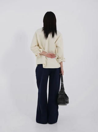 Tony Cotton Wide Strap Pants