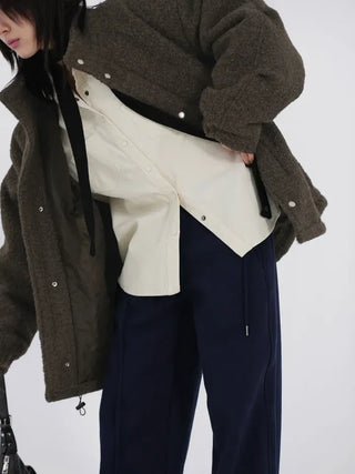 Tony Cotton Wide Strap Pants
