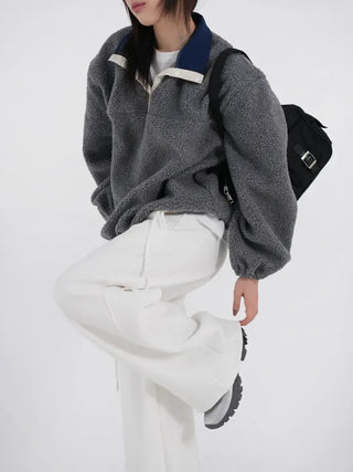 Tony Cotton Wide Strap Pants