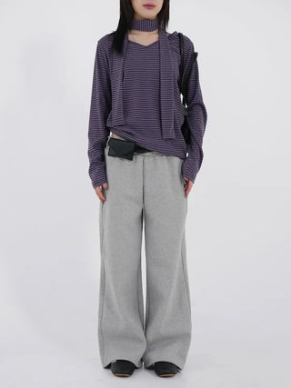 Tony Cotton Wide Strap Pants